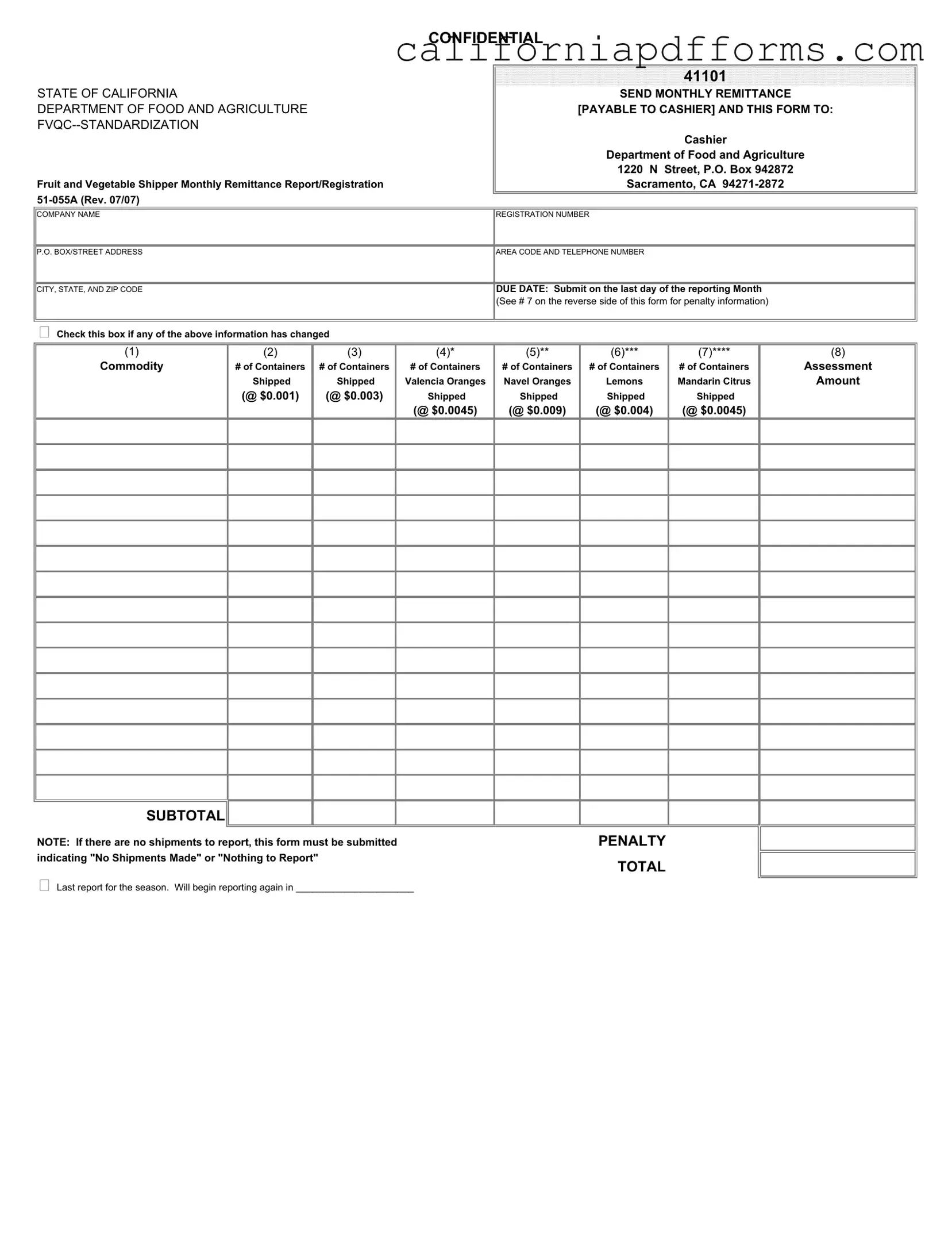 Download California 51 055A Form