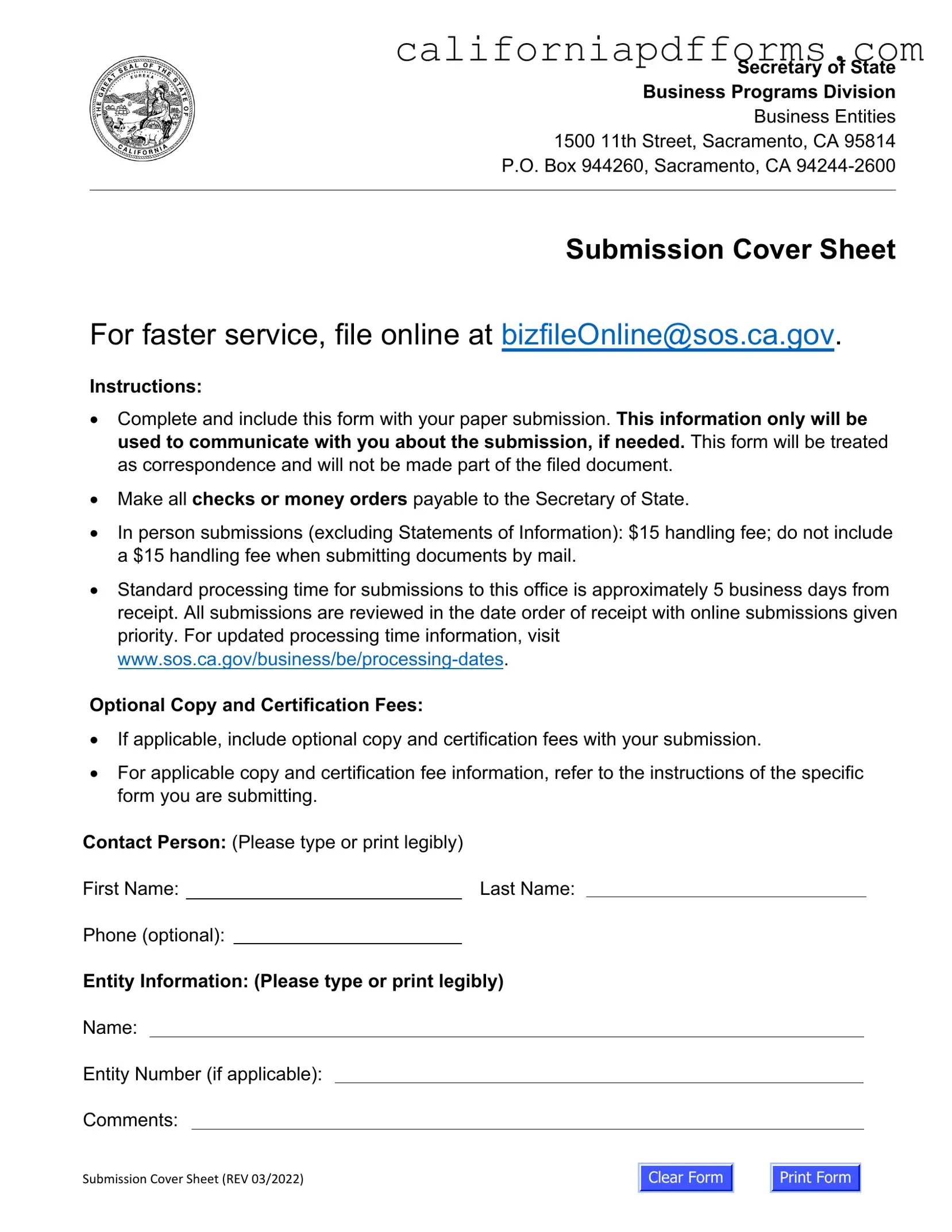 Download California Llc 1 Form