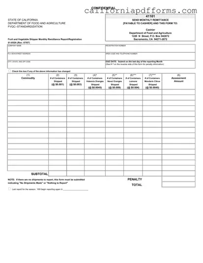 Download California 51 055A Form