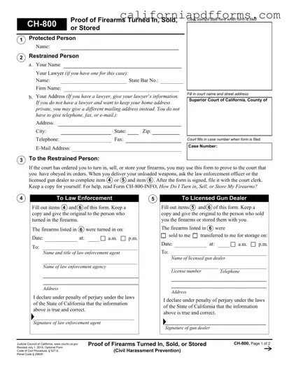 Download California Ch 800 Form