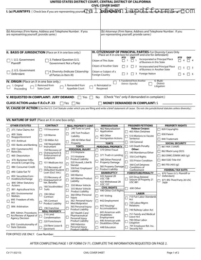 Download California Cv 71 Form